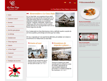 Tablet Screenshot of lacasaroja-lanzarote.com